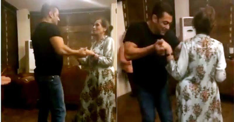 মায়ের সঙ্গে সালমানের নাচের ভিডিও ভাইরাল - West Bengal News 24