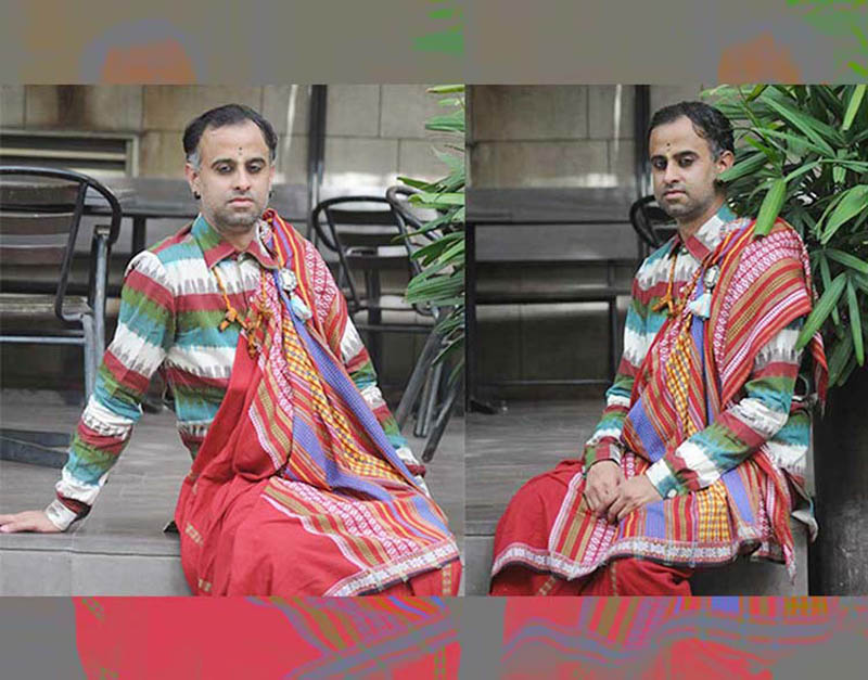 শাড়ি পরেন যে পুরুষ, মনে করেন শাড়ি পুরুষের পোশাক - West Bengal News 24