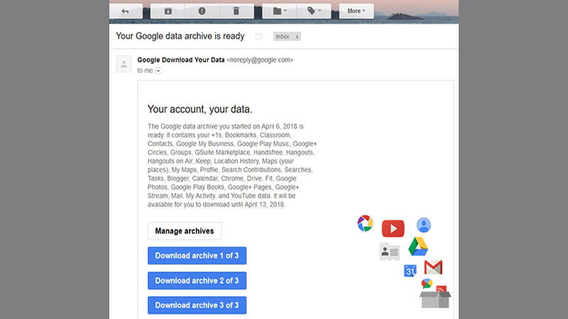 আপনার তথ্য গুগল থেকে যেভাবে ডাউনলোড করবেন - West Bengal News 24