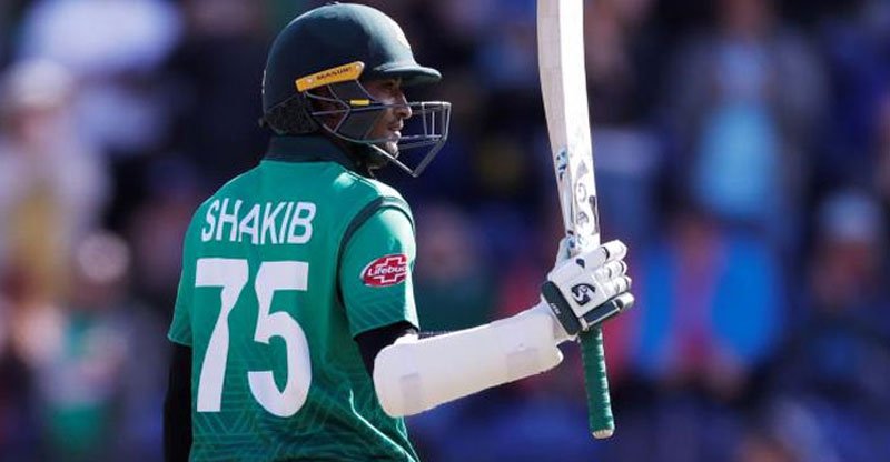 কেন ৭৫ নাম্বার জার্সি পড়েন সাকিব? - West Bengal News 24