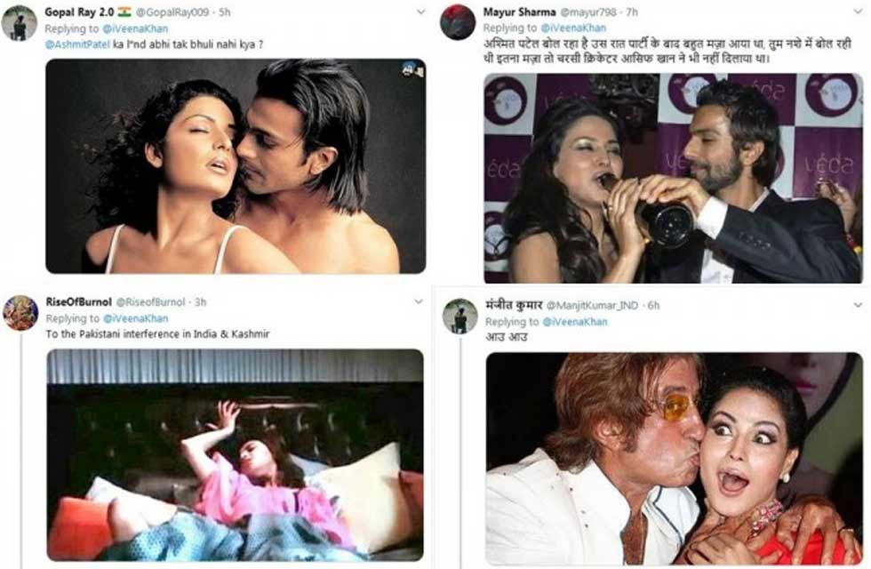 ভারতীয় সেনাকে ‘মধ্যমা’ দেখিয়ে শিষ্টাচারের সীমা টপকালেন পাকিস্তানি অভিনেত্রী বীনা মালিক - West Bengal News 24