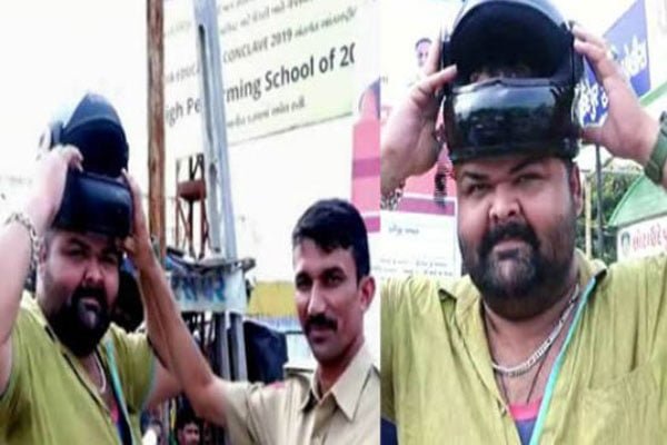 হেলমেট ঢোকেনি মাথায়, জরিমানা নিতে ব্যর্থ ট্রাফিক পুলিশ! - West Bengal News 24