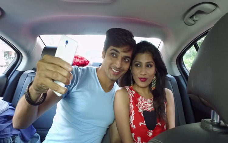 Indian College Couple in Car Indian College Couple in Car