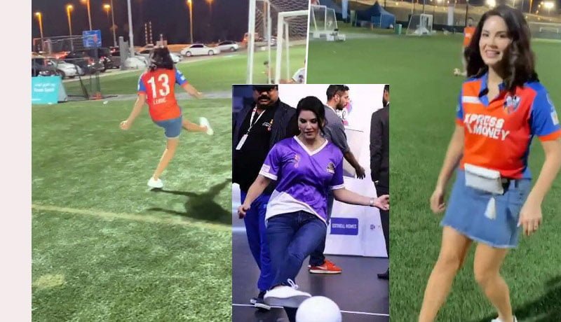 ১৩ নম্বর জার্সি পরে দুই গোল দিলেন সানি লিওন - West Bengal News 24 ১৩ নম্বর জার্সি পরে দুই গোল দিলেন সানি লিওন - West Bengal News 24