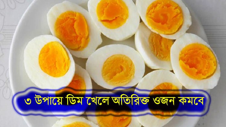 ৩ উপায়ে ডিম খেলে অতিরিক্ত ওজন কমবে - West Bengal News 24