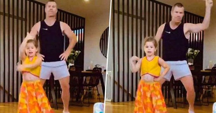 ‘শিলা কি জাওয়ানি’র সঙ্গে কোমর দোলালেন ওয়ার্নার ও তাঁর খুদে কন্যাসন্তান - West Bengal News 24