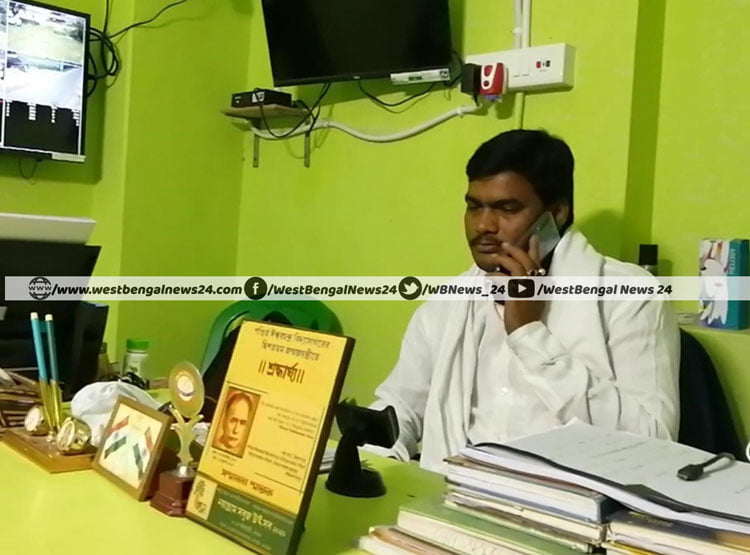টানা ৪৬দিন মানুষের পাশে তৃণমূলের নিরঞ্জন - West Bengal News 24