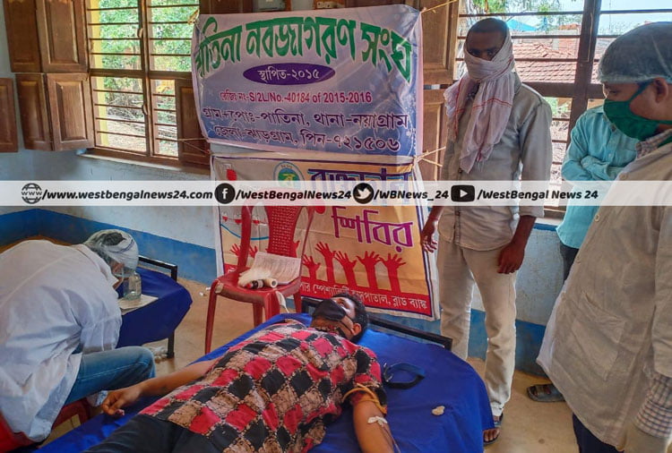 রক্তদানে জীবন দান, ঝাড়গ্রাম ডিস্ট্রিক্ট ভলান্টারি ব্লাড ডোনার্স ফোরামের প্রচারে মিলছে সাফল্য - West Bengal News 24