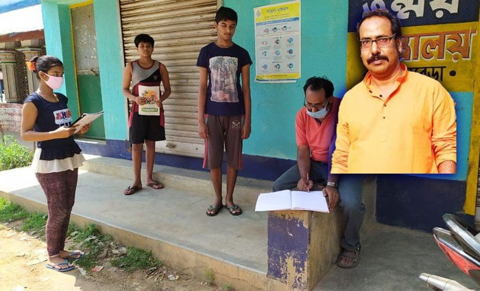 ঝাড়গ্রাম জেলার কৃতী শিক্ষক সুব্রত মহাপাত্র সাফ করেন শৌচাগার - West Bengal News 24