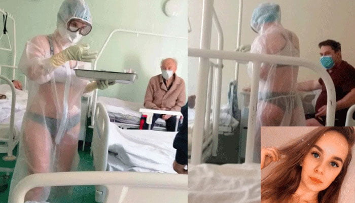 ”খুব গরম লাগে” তাই অন্তর্বাস পরেই করোনা আক্রান্ত রোগীরে সেবা দিচ্ছেন এই নার্স - West Bengal News 24