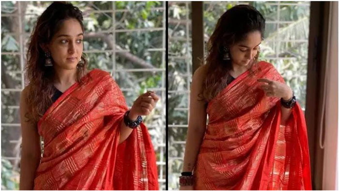 শাড়ি পরা শিখে ফেলেছেন আমির কন্যা - West Bengal News 24