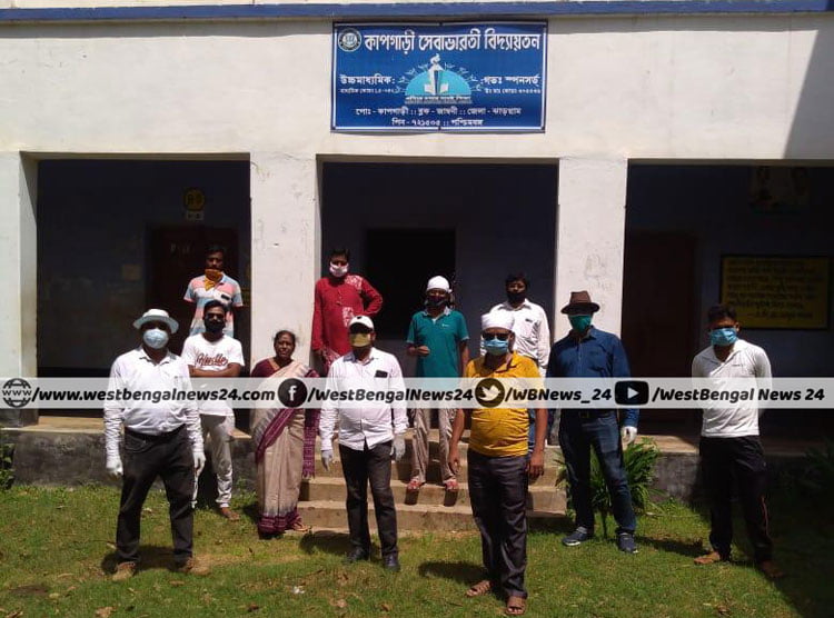 লকডাউনে ভরসা প্রাক্তনী, হাজারেরও বেশি দুঃস্থদের ত্রাণ - West Bengal News 24
