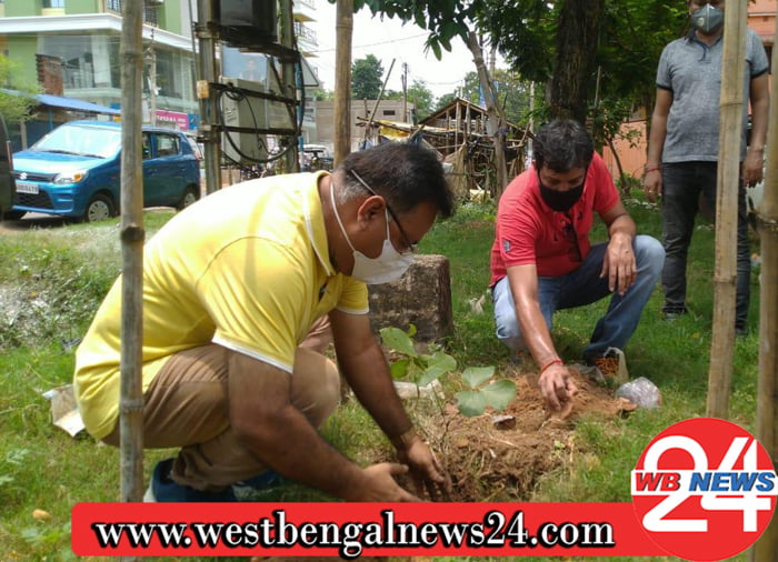 সবুজে ভরে উঠবে অফিসার্স ক্লাব প্রাঙ্গণ - West Bengal News 24