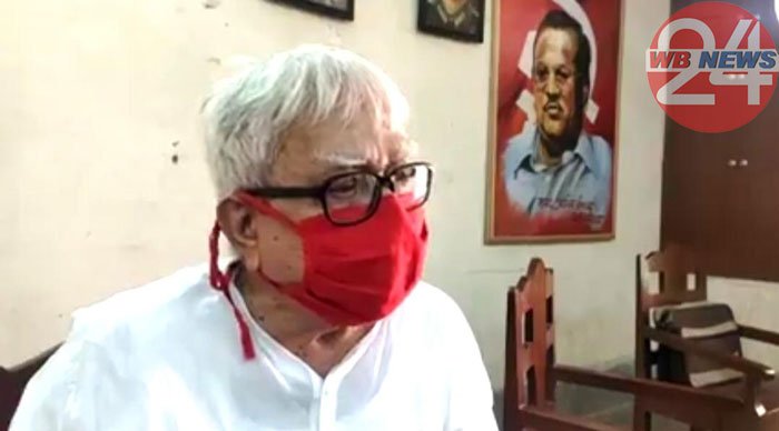 সবুজ জেলায় লাল রঙা মাস্ক পরে বিমানের বৈঠক - West Bengal News 24