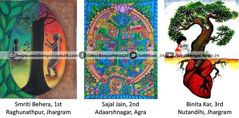 ঝাড়গ্রাম রাজ কলেজ ফিজিক্স অ্যালুমনি অ্যাসোসিয়েশনের অনলাইন অঙ্কন প্রতিযোগিতার ফলপ্রকাশ - West Bengal News 24