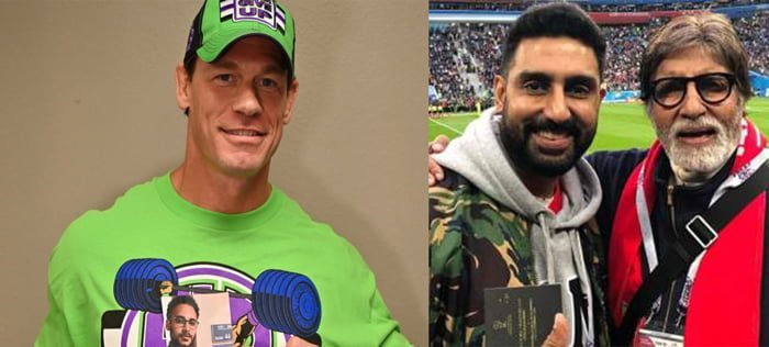 অমিতাভ-অভিষেককে নিয়ে জন সিনার পোস্টে , চাঞ্চল্য গোটা সোশ্যাল মিডিয়ায় ! - West Bengal News 24 অমিতাভ-অভিষেককে নিয়ে জন সিনার পোস্টে , চাঞ্চল্য গোটা সোশ্যাল মিডিয়ায় ! - West Bengal News 24