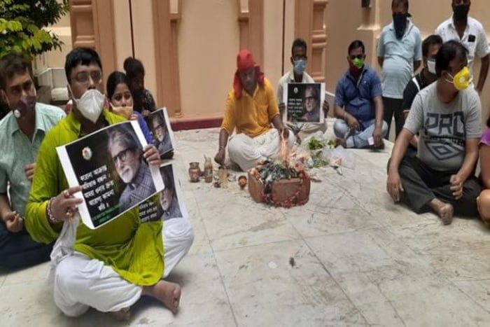 ভিলেনদের মতো করোনাকেও কাবু করবেন বিগ বি, আরোগ্য কামনায় ভক্তদের হোম-যজ্ঞ ! - West Bengal News 24