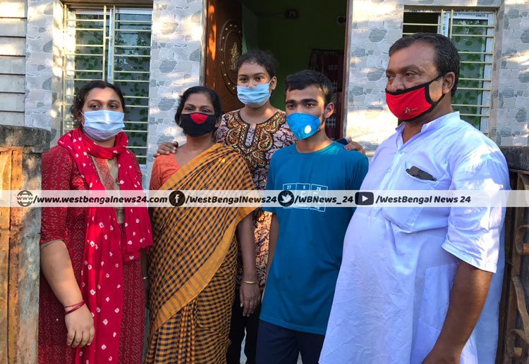 বাধা ঠেলে উচ্চ মাধ্যমিকে মনের জোরে ‘সব্যসাচী’ সন্দীপন - West Bengal News 24