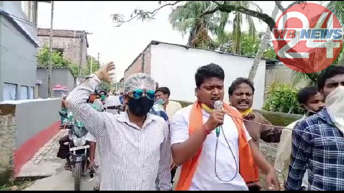 বিজেপির গন ডেপুটেশন সুন্দরবন পুলিশ জেলা অফিসে - West Bengal News 24