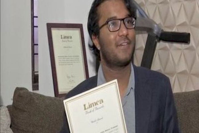 ‘বিশ্বের দ্রুততম মানব ক্যালকুলেটর’ হিসেবে সীকৃতি পেলেন ভারতীয় যুবক - West Bengal News 24