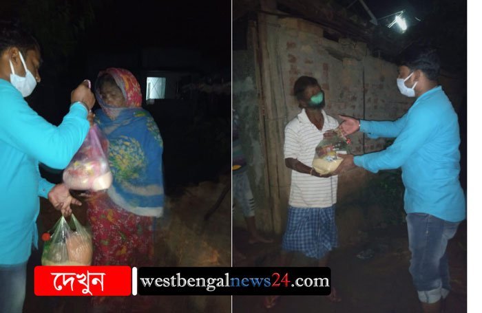 অতি বৃষ্টিতে ক্ষতিগ্রস্ত আর্তজনের পাশে অজিত - West Bengal News 24