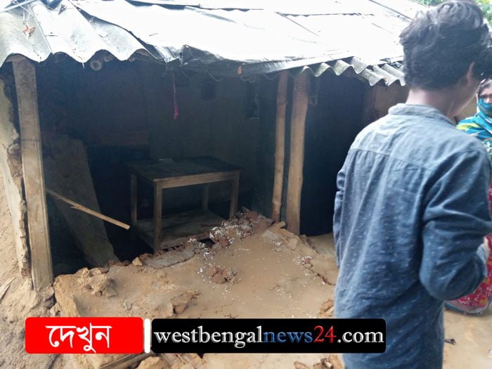 অতি বৃষ্টিতে ক্ষতিগ্রস্ত আর্তজনের পাশে অজিত - West Bengal News 24