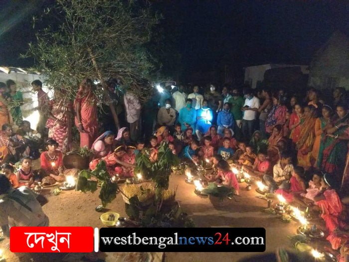 দুপুরে এনআইএ-র জেরা, রাতে করম পুজোয় মাতলেন ছত্রধর - West Bengal News 24