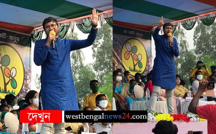 দেবাংশুকে দেখতে তৃণমূলের সভায় উপচে পড়া ভিড় শিলদায় - West Bengal News 24