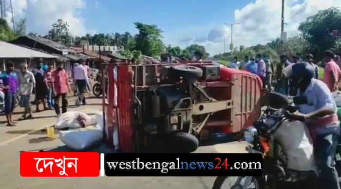 দুপুরে জাতীয় সড়ক জানজটে অবরুদ্ধ - West Bengal News 24