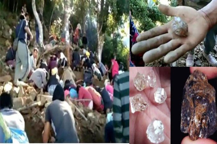 মাটি খুঁড়ে মিলছে ‘হিরা’, গুঞ্জনে গ্রামে তোলপাড় - West Bengal News 24