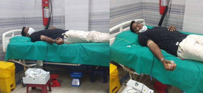 ঝাড়গ্রামে মুমূর্ষু রোগীকে রক্ত দিয়ে জীবনদান কনস্টেবলের - West Bengal News 24