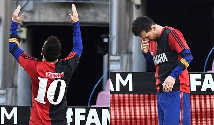 বার্সার জয়ে ম্যারাডোনাকে গোল উৎসর্গ মেসির - West Bengal News 24