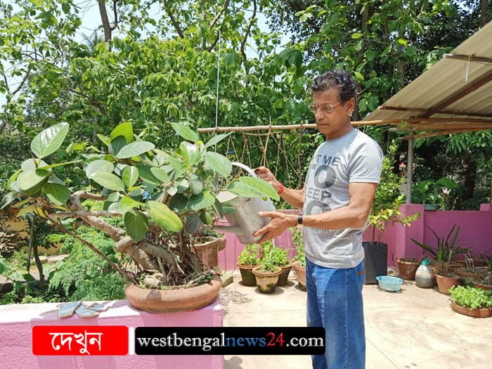 ‘গোলাপ বাড়ি’র চিত্তরঞ্জন মজুমদার মজে আছেন গোলাপের চর্চায় - West Bengal News 24