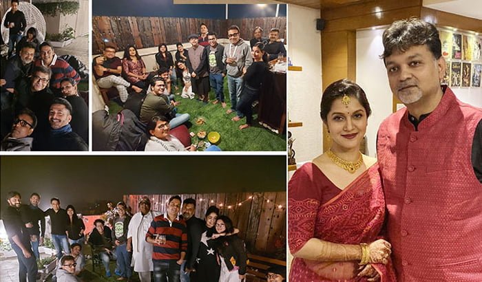 সৃজিত-মিথিলার ছাদবাগানে তারার হাট - West Bengal News 24