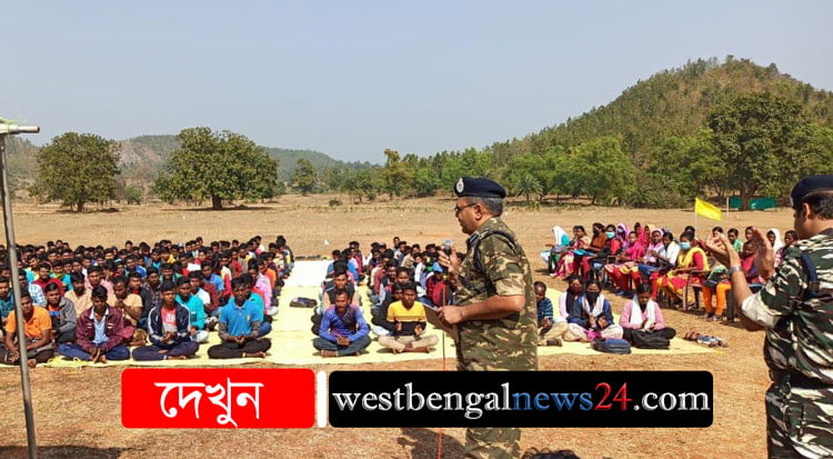 সিআরপিএফের ১৮৪ ব্যাটেলিয়নের উদ্যোগে জনসংযোগে ‘প্রাক-নিয়োগ প্রশিক্ষণ - West Bengal News 24