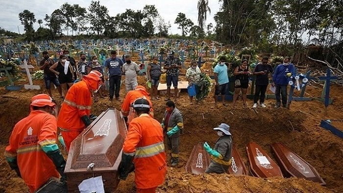 ব্রাজিলে করোনায় প্রায় ৪ লাখ মৃত্যু - West Bengal News 24