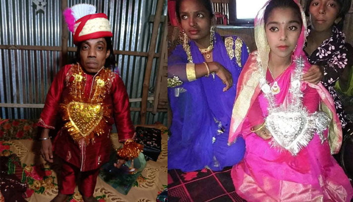 ৪০ ইঞ্চির বর আর ৪২ ইঞ্চি কনের বিয়ে! - West Bengal News 24
