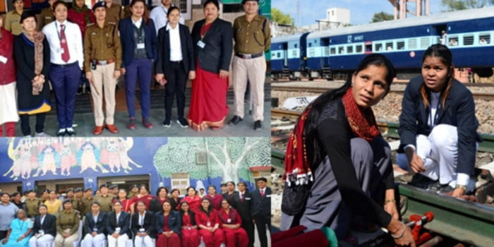 ভারতের এই রেলওয়ে স্টেশনের স্টেশন মাস্টার থেকে সাফাই কর্মী সবাই মহিলা। - West Bengal News 24