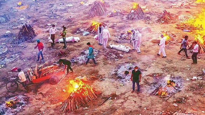 করোনাকালে এক দিনে দেশে সর্বোচ্চ মৃত্যু, ২৪ ঘণ্টায় আক্রান্ত ৩ লক্ষ ৪৮ হাজার - West Bengal News 24