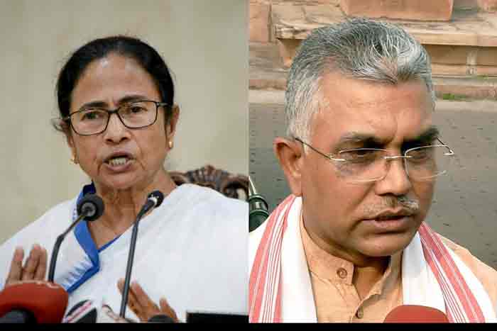 বাংলায় ১৫ হাজার কোটির ক্ষতি! ‘নবান্নে বসে উনি জানলেন কী করে? প্রশ্ন দিলীপের - West Bengal News 24