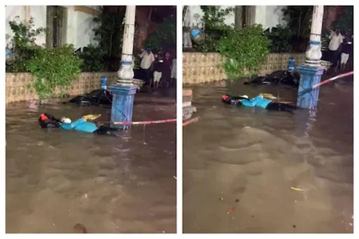 রাজপথে মর্মান্তিক দুর্ঘটনা, জমা জলে বিদ্যুৎস্পৃষ্ট হয়ে মৃত্যু ব্যাক্তির - West Bengal News 24