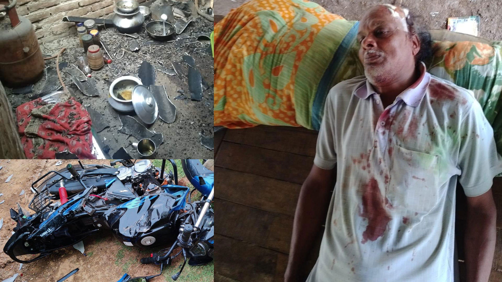 ঝাড়গ্রামে দাদার অনুগামীর বাড়িতে হামলা, অভিযুক্ত তৃণমূল - West Bengal News 24