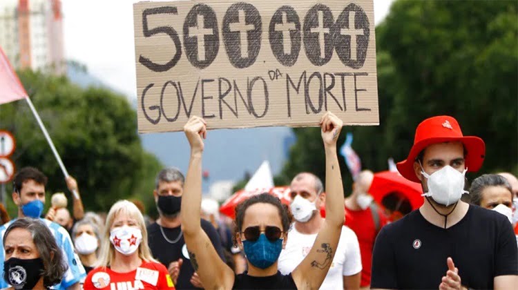 ব্রাজিলে মৃত্যু ছাড়াল ৫ লাখ, দেশজুড়ে বিক্ষোভ - West Bengal News 24