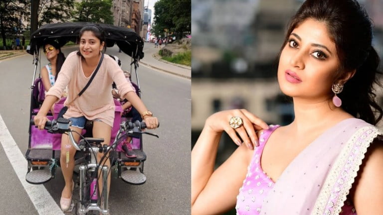 Sandipta Sen : নিউ ইয়র্কের রাস্তায় রিকশা চালাচ্ছেন সন্দীপ্তা - West Bengal News 24