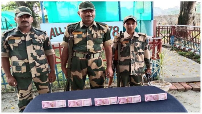 ভারত-বাংলাদেশ সীমান্ত থেকে ১০ লক্ষ টাকার জাল নোট উদ্ধার করল বিএসএফ - West Bengal News 24