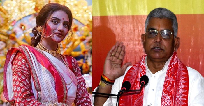 ‘সিঁদুর লাগিয়ে হিন্দুদের বোকা বানিয়েছেন’, বিয়ে নিয়ে নুসরতকে একহাত নিলেন দিলীপ ঘোষ - West Bengal News 24