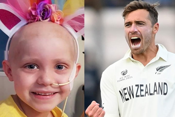 Tim Southee : ক্যানসার আক্রান্ত শিশুকে বাঁচাতে জার্সি নিলামে তুললেন টিম সাউদি - West Bengal News 24