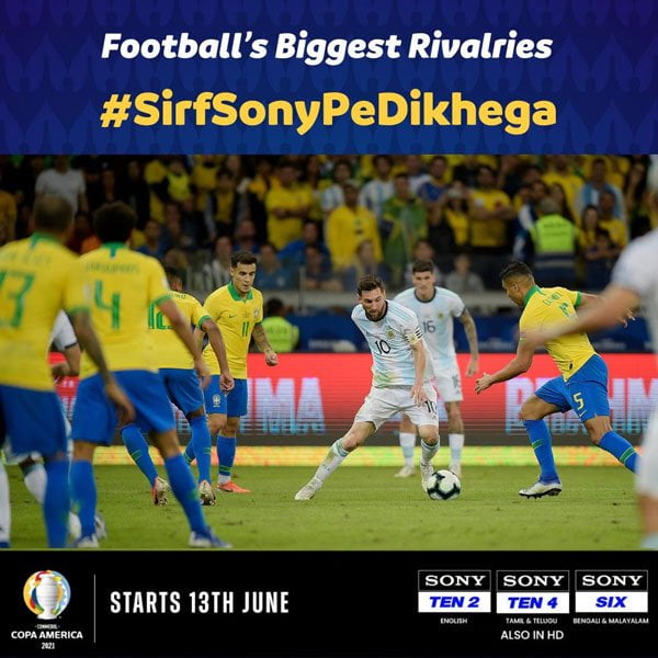 আগামীকাল থেকে শুরু হচ্ছে কোপা আমেরিকা; মেসি-নেইমার-সুয়ারেজদের খেলা বাঙালি শুনতে উপভোগ করতে পারবে বাংলা ধারাভাষ্য সমেত - West Bengal News 24 আগামীকাল থেকে শুরু হচ্ছে কোপা আমেরিকা; মেসি-নেইমার-সুয়ারেজদের খেলা বাঙালি শুনতে উপভোগ করতে পারবে বাংলা ধারাভাষ্য সমেত - West Bengal News 24