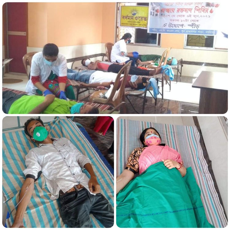 আটদিন ব্যাপী রক্তদান শিবির স্পিড এর উদ্যোগে - West Bengal News 24