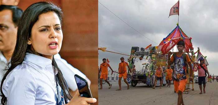 “করোনা আবহে কীভাবে কানওয়ার যাত্রা হচ্ছে” কানওয়ার যাত্রা এবং করোনা নিয়ন্ত্রণ নিয়ে যোগী সরকারের বিরুদ্ধে তোপ দাগলেন মহুয়া মৈত্র - West Bengal News 24